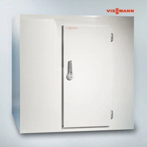 Tiefkühlzelle 180x210x215 cm mit Edelstahlboden Kühlhaus Viessmann 100 mm - Bild 1 von 8