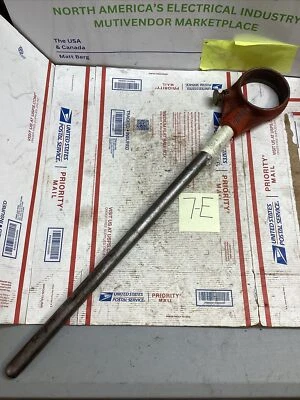 RIDGID 30118 12-R Threader Ratchet Head & Handle ED4U #3007 - Image 1 of 4