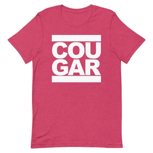 COUGAR Run Style T-SHIRT Funny Milf Mom Older Woman Streetwear Ladies Gag Gift - Picture 1 of 13
