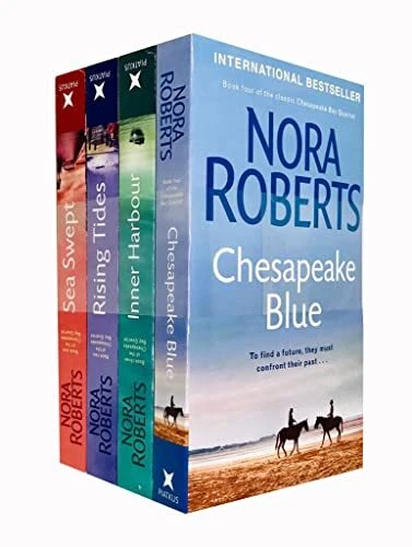 Nora Roberts Chesapeake Bay Series 4 Books Collection Set by Piatkus - Image 1 of 1