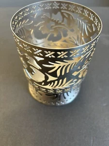 Bath And Body Works 3 Wick Metal Candle Holder Silver - Picture 1 of 9