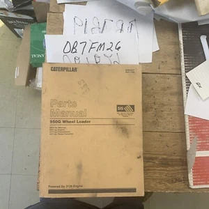CAT CATERPILLAR 950G WHEEL LOADER PARTS MANUAL S/N 4BS00001-UP - Picture 1 of 12