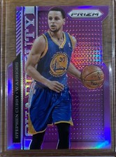 Stephen Curry  2013-14 Panini Prizm Purple Prizm Die-Cut SP/49 Guard Duty Insert