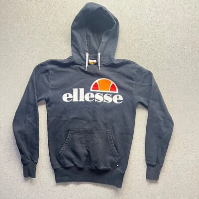 Sudadera con Capucha Ellesse Para Hombres Y2K De Colección Spellout Entrenamiento Sudadera Pullover Foto 1 de 4