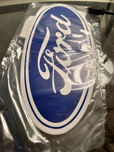 Vintage 1984 Ford OEM Logo Decal 10" x 4.5 New old Stock From OEM Ford Dealer - Picture 1 of 2