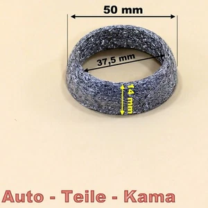 ✅ Auspuff Dichtung für Abgasanlage , Auspuffdichtring , Drahtgewebedichtring - Bild 1 von 4