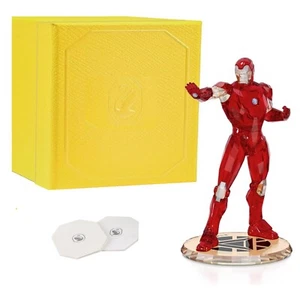 Swarovski Crystal Marvel Iron Man Figurine Crafted With 723 Facets (5649305) - Picture 1 of 1
