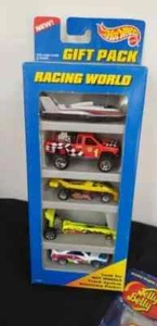¡NUEVO EN CAJA! - Paquete de 5 Hot Wheels - Serie Mundial de Carreras - Escala 1/64 - Imagen 1 de 2