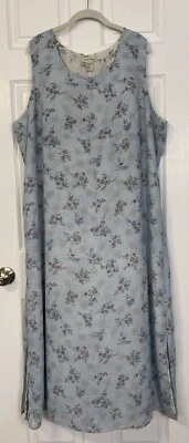 Vestido recto Studio Ease para mujer Plus 24W multicolor reversible sin mangas Y2K Foto 1 de 4