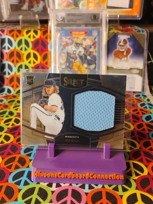 2022 Panini Select Horizontal Rookie Jumbo Swatches Joe Ryan #HRJS-JR (MEM, RC) - Image 1 of 2