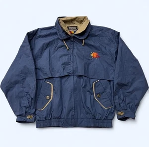 Vintage Hartwell Viasport Lightweight Windbreaker Jacket Mens Large - Picture 1 of 6