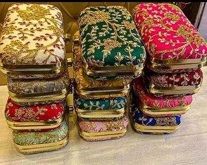 Wholesale Clutch Bag, Indian Wedding Gifts, Wedding favor, Christmas Gift - Picture 1 of 4