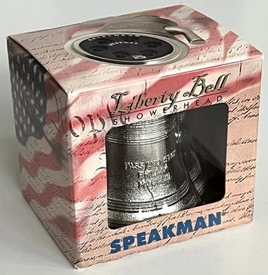 New Unused Speakman Liberty Bell Shower Head S-2252-1776 Anystream Showerhead ￼ - Image 1 of 4
