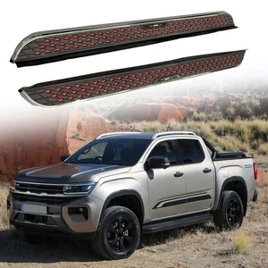 2pcs Side Step Running Board Nerf Bar Fits for Volkswagen Amarok 2022-2025 - Picture 1 of 23