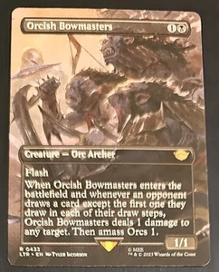 MTG: Lord of the Rings #433 Orcish Bowmasters Borderless Regular - Picture 1 of 1