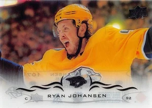 2018-19 Upper Deck Clear Cut Parallel #107 Ryan Johansen - Picture 1 of 2