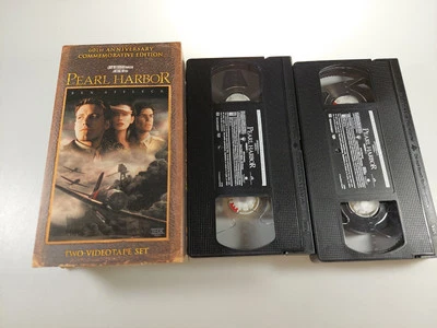 Pearl Harbor (VHS, 2001, 2-Tape Set, 60th Anniversary Commemorative Edition🎞️📽 - Image 1 of 2