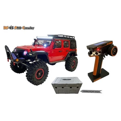DF-Models 3164 DF-4S PRO Crawler 4WD 2,4GHz 313mm 1:10 Modell 2024 - RED - Bild 1 von 4