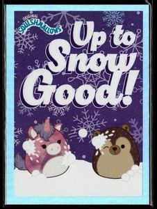 2024 Panini Squishmallows #8 Up to Snow Good - Mallow Styles Holo - Picture 1 of 2