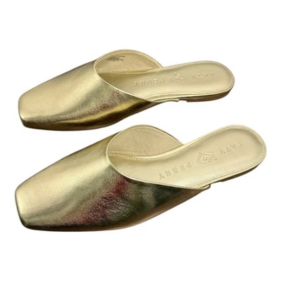 Katy Perry The Evie Mule Champagne Gold 9.5 Nuevo en caja Foto 1 de 4