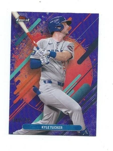 Topps Finest-Kyle Tucker 2025 raro púrpura/125-Chicago Cubs - Imagen 1 de 1