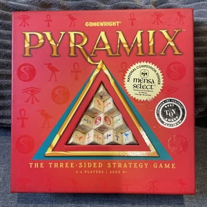 PYRAMIX - The Three-Sided Strategy Game - Gamewright - Ages 8+ - Mensa - NEW - Picture 1 of 2