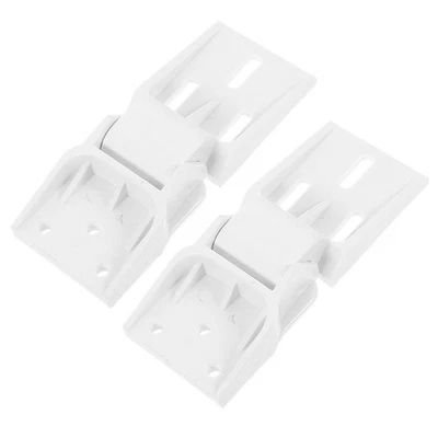  2 Pcs Repair Hinge Refrigerator Hinges Commercial Freezer Fridge Door - Image 1 of 4