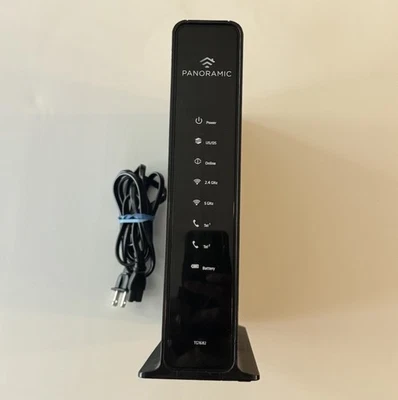 ARRIS TG1682G Dual Band Wireless Cable Modem Router with Cord Reset To Factory - Image 1 of 4