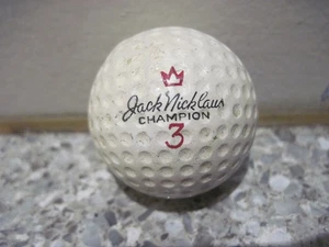 Jack Nicklaus Red Crown Champion 3 MacGregor Liquid Center Golf Ball - Picture 1 of 3
