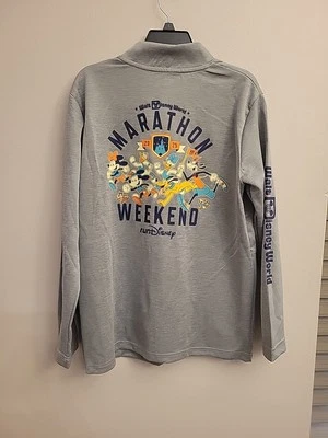 Disney World 2025 Marathon Weekend Run Disney  Zip Jacket L New Unisex  - Image 1 of 4