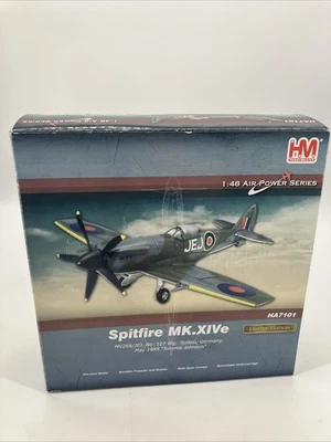 HA7101 LE Hobby Master RAF Spitfire Mk.XIVe "Johnnie Johnson" 1945 Read - Image 1 of 4