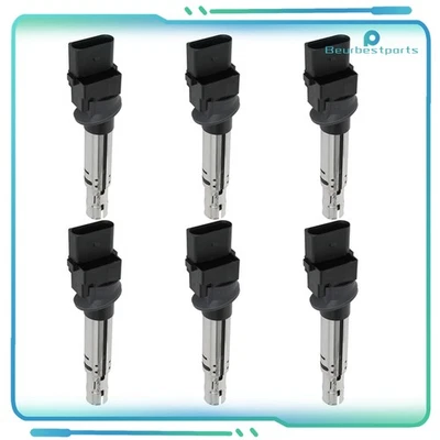 6 bobinas de encendido para Volkswagen Touareg 2016-2016 4,2 L Audi Q7 2009-2010 3,6 L Foto 1 de 4