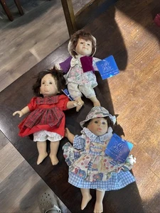 My Pal Sammlung 10 Zoll GiGo Spielzeug Puppen mit ausdrucksstarkem Gesicht Menge 3 Vintage Mädchen Junge - Bild 1 von 7