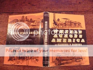 EARLY TRANSPORT - WHEELS ACROSS AMERICA AMERICAN RAILROADS BICYCLES STEAM WAGONS - Picture 1 of 1