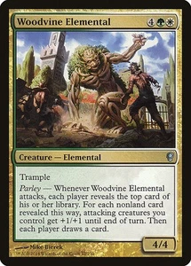 Woodvine Elemental - CNS (Conspiracy) #52 MTG Magic The Gathering - Picture 1 of 1