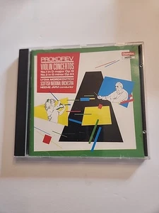 Neeme Järvi / Lydia Mordkovitch - Prokofiev – Violin Concertos - Chandos 8709 - Picture 1 of 3