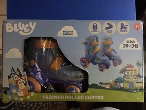 Bluey Kids Trainer Skates - Light Up Wheels, ABEC 5 Bearings, Durable PVC Mat... - Picture 1 of 23