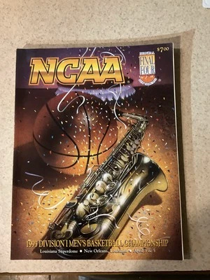 1993 NCAA Men's Final Four Basketball Official Championship Program - Image 1 of 4