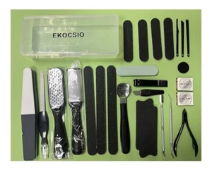 36 in 1 Pedicure Kit, Professional Pedicure Tools Foot Rasp Foot Dead Skin Remov - Picture 1 of 8
