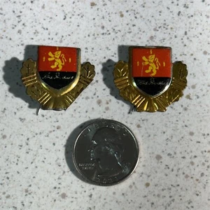 Lot of 2 Ford Consul Zephyr Vintage Tin Stick Pins Pinback Badges #49631 - Picture 1 of 4