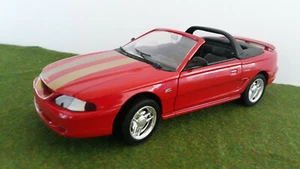 FORD MUSTANG Cabriolet Dream Car rouge 1/18 EAGLE'S RACE UNIVERSAL HOBBIES 3157 - Bild 1 von 10
