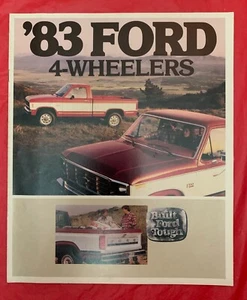 Ford 1983 "Ranger/Serie F" - Folleto/catálogo de ventas de concesionario de camiones originales - Imagen 1 de 7