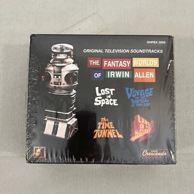 The Fantasy Worlds of Irwin Allen Original Television Soundtracks CD Set SEALED Foto 1 de 4