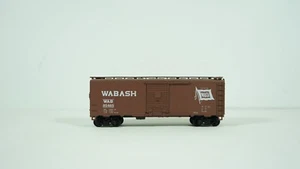 Coche de caja Athearn escala HO Wabash 40' #85465 kit construido B759 - Imagen 1 de 9