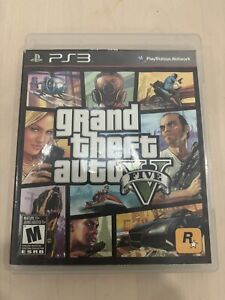 Grand Theft Auto V 5(PlayStation 3 PS3, 2013) with Manual