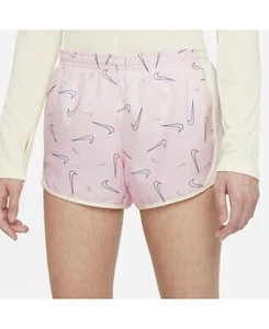 Nike Big Girls Dri-fit Tempo Printed Running Shorts-X-Large - Picture 1 of 3