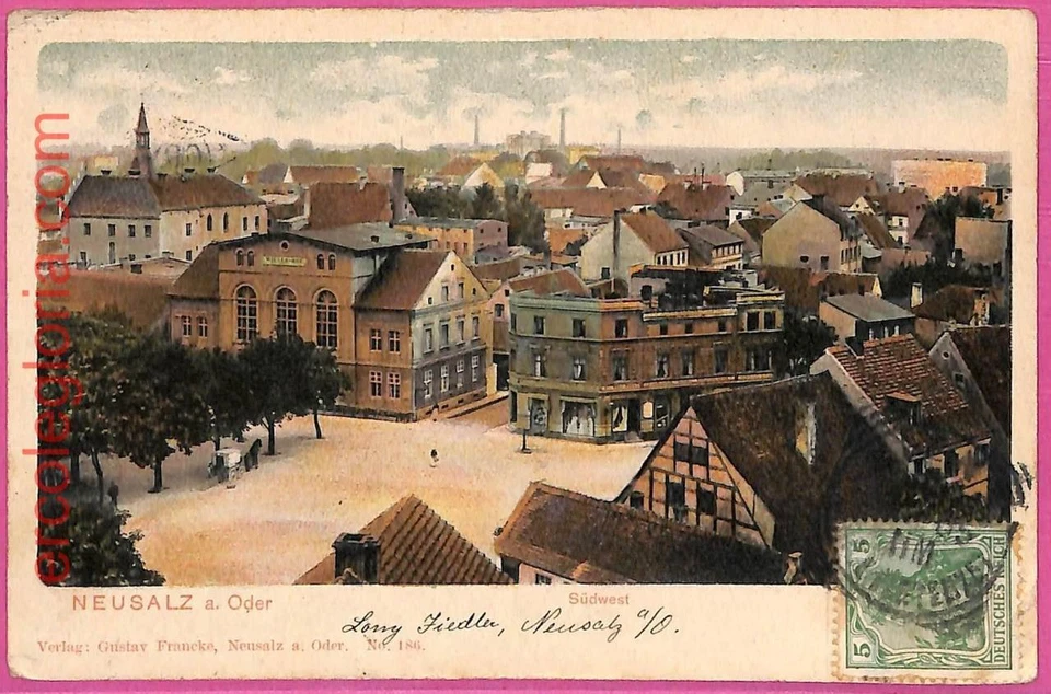af8244 - Deutschland - GERMANY - Ansichtskarten VINTAGE POSTCARD - Neusalz - Bild 1 von 1