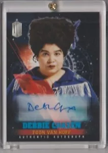 Doctor Who Timeless Blue Parallel Autograph Trading Card Debbie Chazen 33/50 - Picture 1 of 2