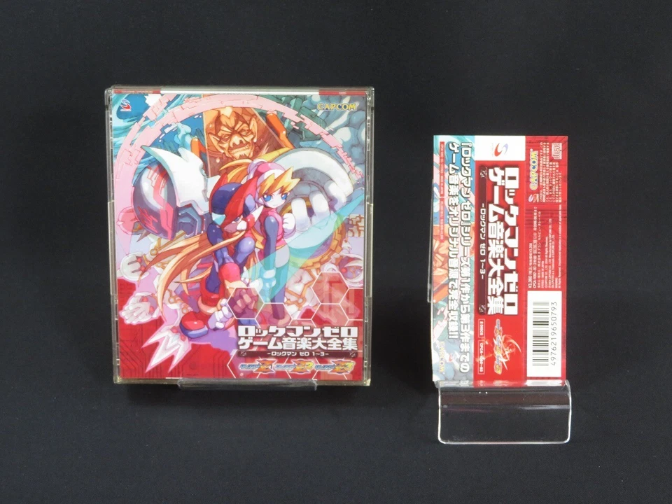 Mega Man Zero Game Music Complete Works 1-3 Rockman Soundtrack CD Spine Japan 1 - Image 1 of 4