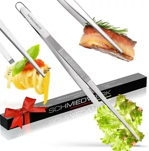 PROFI Küchenpinzette Grillpinzette Kochpinzette Pinzette Edelstahl 20+ 30 +45 cm - Bild 1 von 6